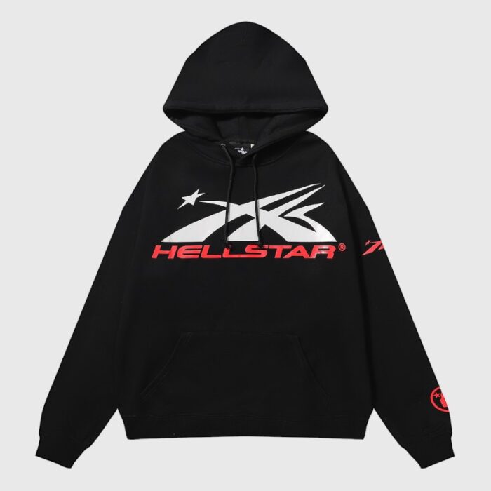 Hellstar Sports Tracksuit Black/Red - Image 2