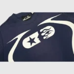 Hellstar Warm Up T- Shirt Blue - Image 9