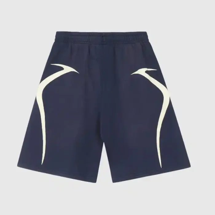 Hellstar Warm Up Shorts ‘Blue’ - Image 2