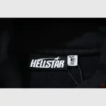 Hellstar Black Gradient Stars Hoodie