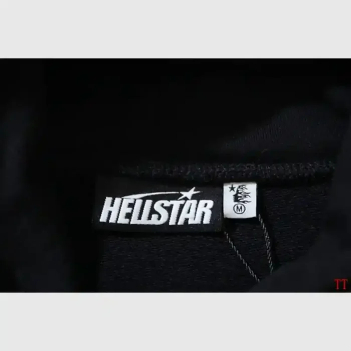 Hellstar Black Gradient Stars Hoodie
