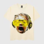 Hellstar With Crying Baby Graphic T- Shirt
