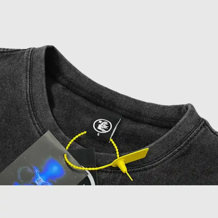 Hellstar With Crying Baby Graphic T- Shirt - Image 6