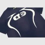 Hellstar Warm Up T- Shirt Blue - Image 8