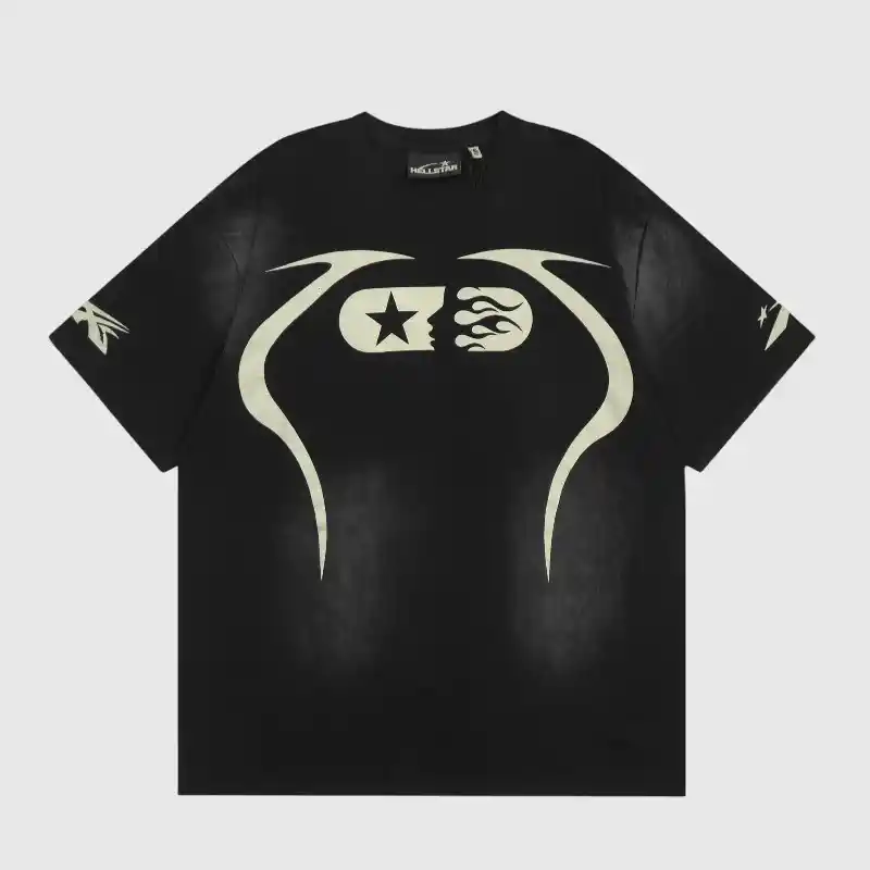 8ea2f5a0-Photoroom Hellstar Warm Up T- Shirt Black - Image 1