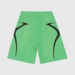 Hellstar Warm Up Shorts 'Green' - Image 2