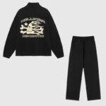 Hellstar Sports Black Tracksuit - Image 2