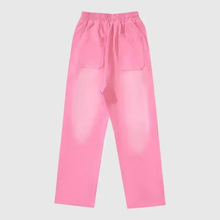 Hellstar Waxed Sweatpant 'Pink' - Image 2