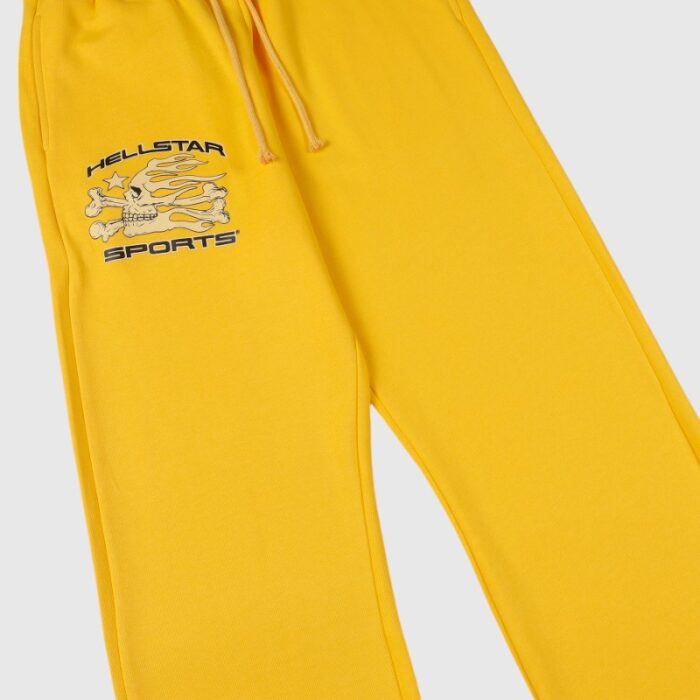 Hellstar Sports Yellow Sweatpant - Image 4