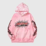 Hellstar-Brainwashed-Hoodie-Pink-front-view