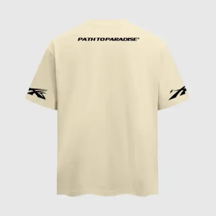 Hellstar-Glitter-P2P-T-shirt-Beige-back-view