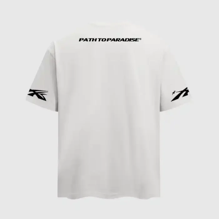 Hellstar-Glitter-P2P-T-shirt-white-back-view