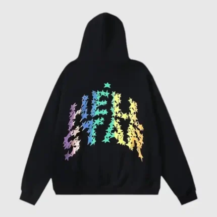 Hellstar-Records-Hoodie-Black-back-view