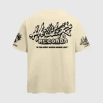Hellstar-Records-T-Shirt-‘Beige-back-view