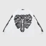 Hellstar-Skeleton-Long-Sleeve-Shirt-White-front-view