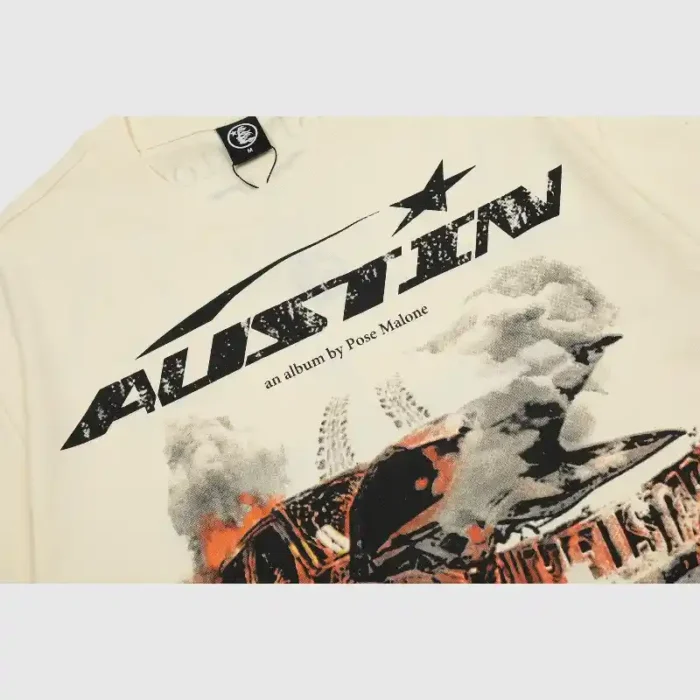 Hellstar-x-Post-Malone-Austin-Tee-Cream-close-up-view-1