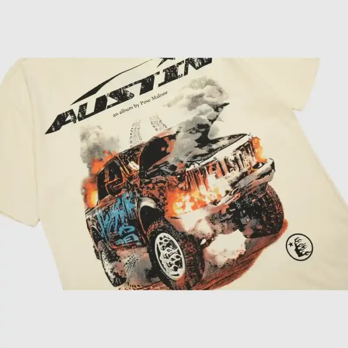 Hellstar-x-Post-Malone-Austin-Tee-Cream-close-up-view-3