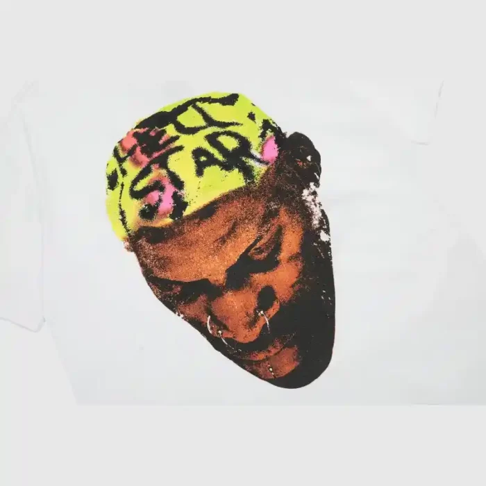 Hellstar T- Shirt white Dennis Rodman