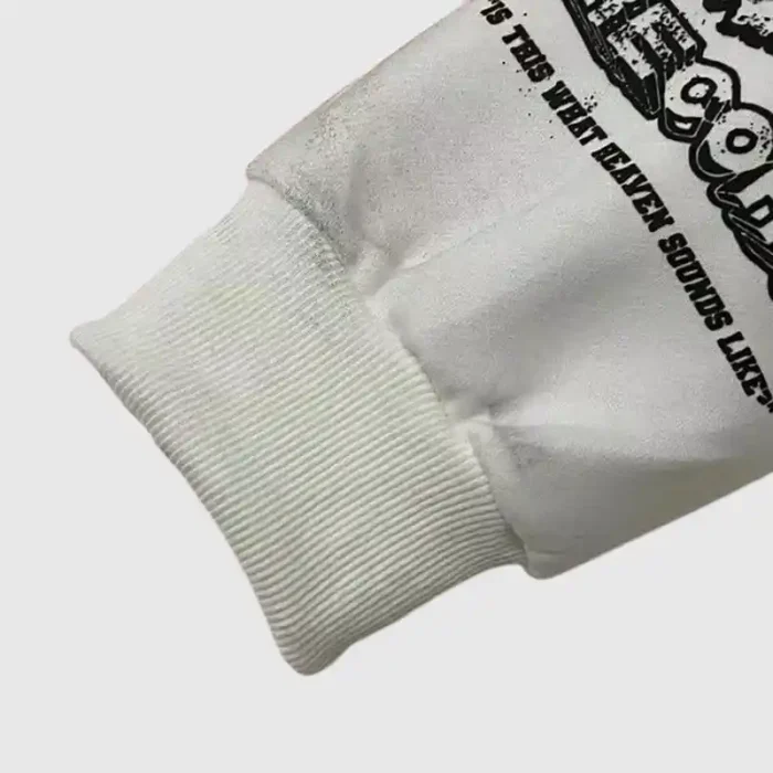 Hellstar Records Hoodie 'White' - Image 3