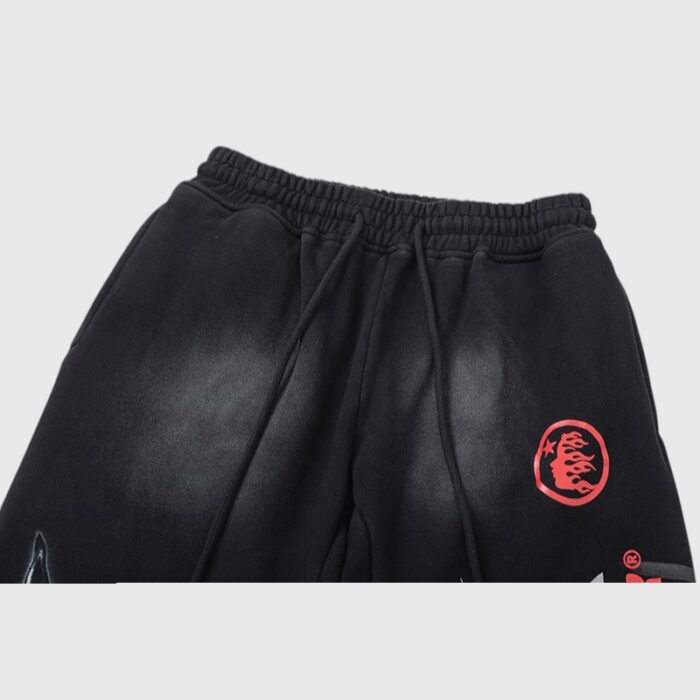 Hellstar Airbrushed Skull Flare Sweatpant - Image 6