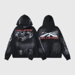 Hellstar Airbrushed Skull Hoodie - Image 10