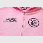 Hellstar Sports Zip-Up Hoodie Pink - Image 5