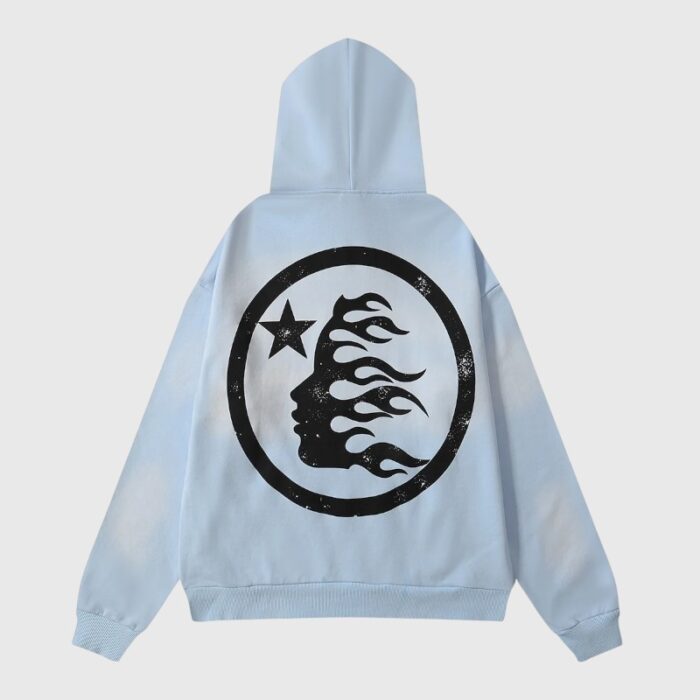 Hellstar Uniform Hoodie Baby Blue - Image 2