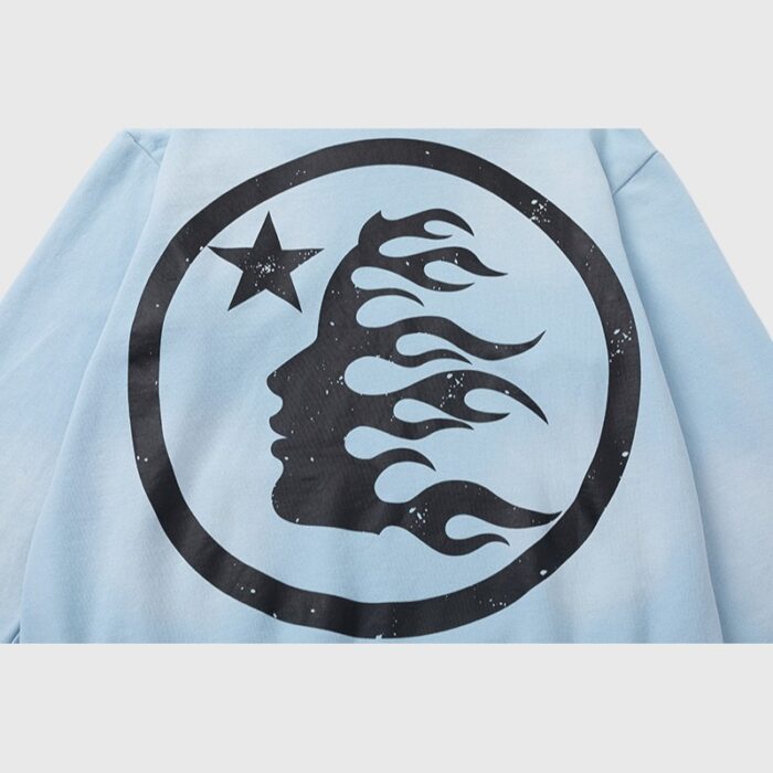 Hellstar Uniform Hoodie Baby Blue - Image 5