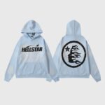 Hellstar Uniform Hoodie Baby Blue - Image 7