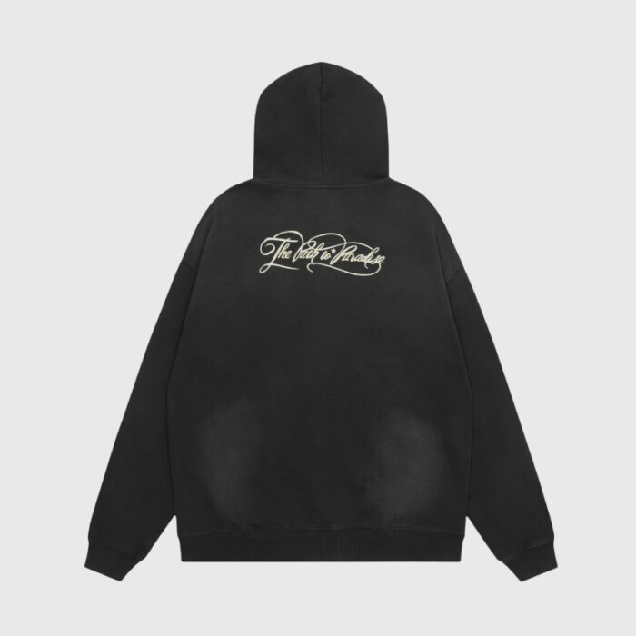 Hellstar ‘The Path to Paradise’ Hoodie Black - Image 2