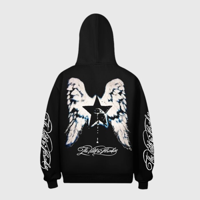 Hellstar Jesus Wings Hoodie back