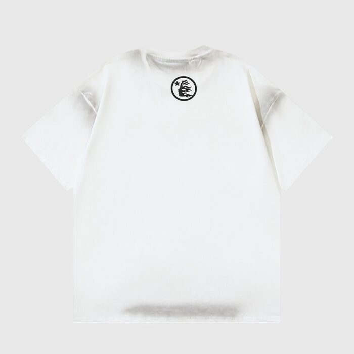 Hellstar Box Logo white T-shirt