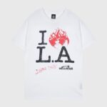 Hellstar I love LA white T-shirt