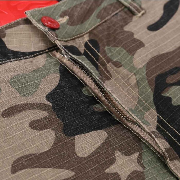 Hellstar supreme Cargo 'Camo' pant upper view