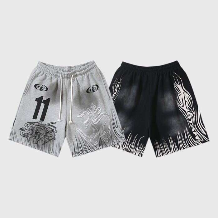 Hellstar Yoga Black / Gray /Shorts