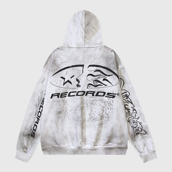 Hellstar HStar Records Hoodie back