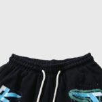 Hellstar Graffiti Washed Shorts upper