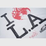 Hellstar I love LA white T-shirt