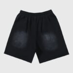 Hellstar Graffiti Washed Shorts back