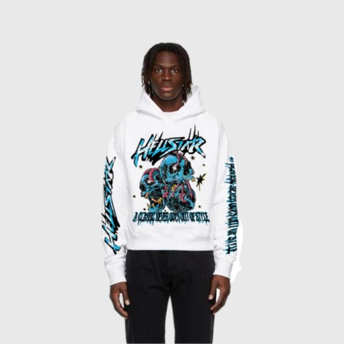 Hellstar Skeleton Bandage Retro Hoodie
