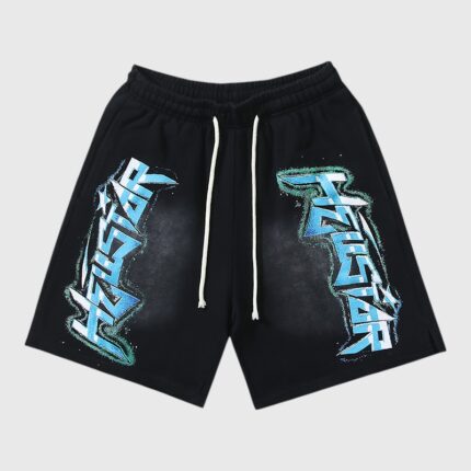 Hellstar Graffiti Washed Shorts