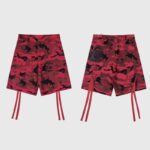 Hellstar Cargo Red Shorts Camo