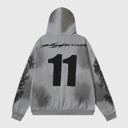 Hellstar Yoga Zip Up Hoodie back