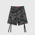 Hellstar Cargo Grey Shorts Camo