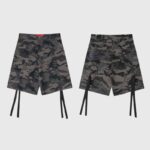 Hellstar Cargo Grey Shorts Camo