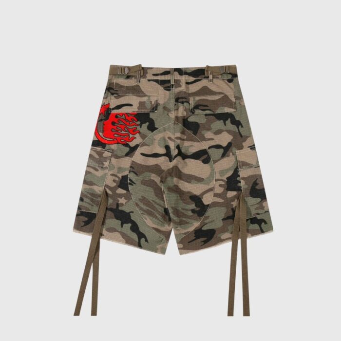 Hellstar Cargo Browen Shorts Camo
