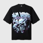 Hellstar skeleton Graphic black T-shirt