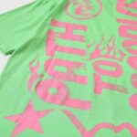 Hellstar Studios Jesus Emblem Lime T-Shirt - Image 5