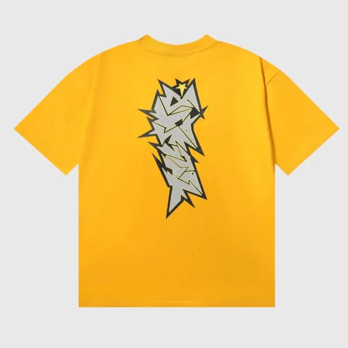 Hellstar Crack Print T-Shirt - Image 4