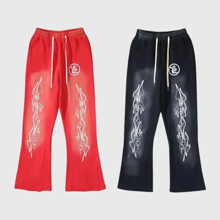 Hellstar Studios Racer Flare Sweatpants - Image 11